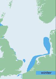 Verspreiding van duikers | © Ecomare, Bert van Rees